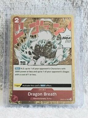 5/$20 Mint Uncommon One Piece Dragon Breath Holo Event Card OP07-017 by Bandai!!